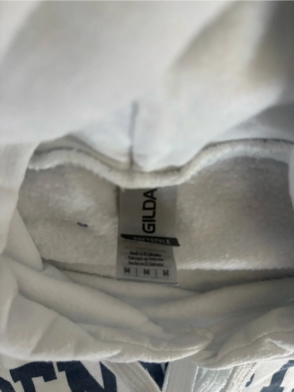Gildan White Penn State Hoodie